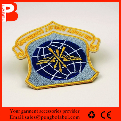 Factory direct High quality custom embroidered patch embroidery bull patches custom embroidered arm patches