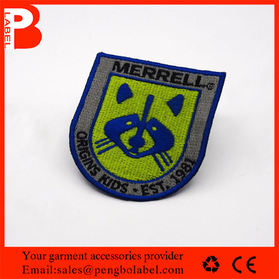 Factory direct High quality custom embroidered patch embroidery bull patches custom embroidered arm patches