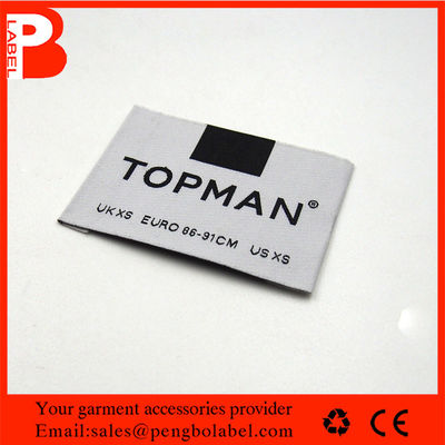 Factory Custom High Quality 50D Woven Badge